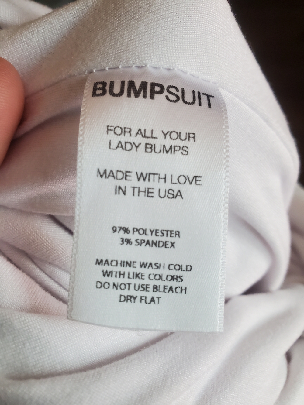 Bumpsuit Kate Sleeveless Jumpsuit In White Size XS - Picture 5 of 6